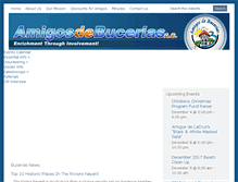 Tablet Screenshot of amigosdebucerias.org